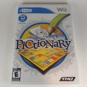 uDraw Pictionary (Nintendo Wii, 2010) Complete